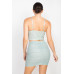 Shirred Cami Top & Mini Skirts Set