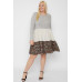 Tiered Color Block Dress
