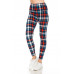 5-inch Long Yoga Style Banded Lined Tie Dye Printed Knit Legging With High Waist.