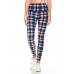 5-inch Long Yoga Style Banded Lined Tie Dye Printed Knit Legging With High Waist