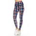 5-inch Long Yoga Style Banded Lined Tie Dye Printed Knit Legging With High Waist