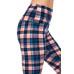 5-inch Long Yoga Style Banded Lined Tie Dye Printed Knit Legging With High Waist