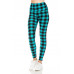 5-inch Long Yoga Style Banded Lined Tie Dye Printed Knit Legging With High Waist
