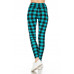 5-inch Long Yoga Style Banded Lined Tie Dye Printed Knit Legging With High Waist
