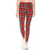 5-inch Long Yoga Style Banded Lined Tie Dye Printed Knit Legging With High Waist