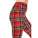 5-inch Long Yoga Style Banded Lined Tie Dye Printed Knit Legging With High Waist
