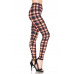 Multi Printed, High Waisted, Leggings With An Elasticized Waist Band