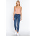 Front Closure With Hooks Sweater Cami Top