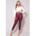 Long Sleeve Crossed Front Back Tie Button Down Cropped Shirt