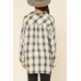 Oversized Loose Fit Plaid Shirt