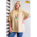 Mineral Washed Cotton Jersey Boxy Tunic