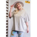 Mineral Washed Cotton Jersey Boxy Tunic