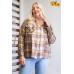 Plaid Mix Button Down Shirt