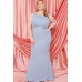 Ruffle Drapped Tail Plus Size Maxi Dress