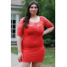Plus Lace Mini Dress