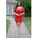 Plus Lace Mini Dress