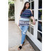 Plus Polka Dot Cold Shoulder Short Sleeve Back Self-tie Top