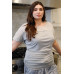 Plus Stripe Short Sleeve Top