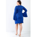 Plus Bell Long Sleeve Mini Dress