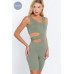 Suave Cut-out Seamless Romper