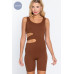 Suave Cut-out Seamless Romper