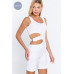 Suave Cut-out Seamless Romper