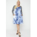 Round Neck Tie Dye Dress