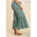 Wide Leg Elastic Waist Lace Tape Pants