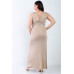 Plus V-neck Sleeveless Maxi Dress