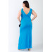 Plus V-neck Sleeveless Maxi Dress