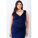 Plus V-neck Sleeveless Maxi Dress