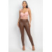 Sweetheart Cut-out Cami Ruffled Bodysuit
