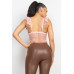 Sweetheart Cut-out Cami Ruffled Bodysuit