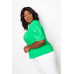 Ruched Puff Sleeve Blouse Top