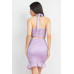 Halter Neck Crop Top & Skirts Set
