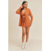 Cardigan Solid Color 3 Piece Set