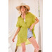 Collar Neck Button Down Robe Oversize Jacket