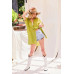 Collar Neck Button Down Robe Oversize Jacket