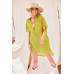 Collar Neck Button Down Robe Oversize Jacket