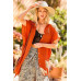 Collar Neck Button Down Robe Oversize Jacket