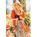 Collar Neck Button Down Robe Oversize Jacket