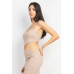 Asymmetrical Cross Back Top & Skirts Set