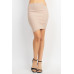 Asymmetrical Cross Back Top & Skirts Set