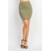Asymmetrical Cross Back Top & Skirts Set