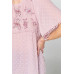 This Detailed Lace Trimmed Bubble Chiffon Blouse