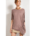 Loose Fit And Ruched Detailing Top