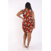 Printed Air Mesh Dress