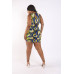 Printed Air Mesh Dress