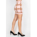 Diamond High-rise Sweater Mini Skirt