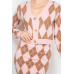 Diamond Button-front Cardigan Top